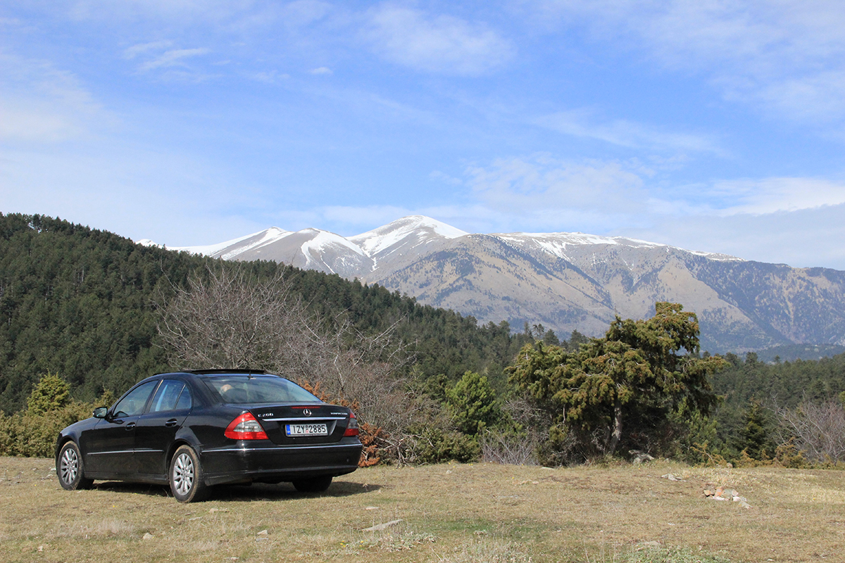 Private taxi services volos pelion olympus