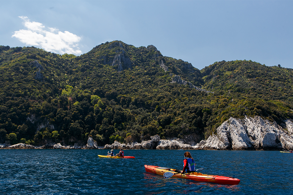 Kayaking in Pelion